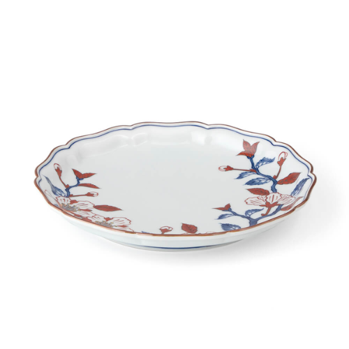 Prato Arita Ware Somenishiki Red (22cm)