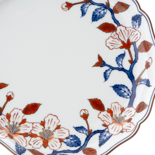 Prato Arita Ware Somenishiki Red (22cm)