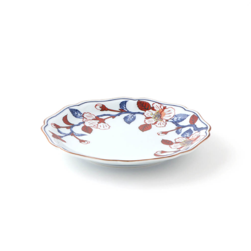 Prato Arita Ware Somenishiki Red (16,5cm)