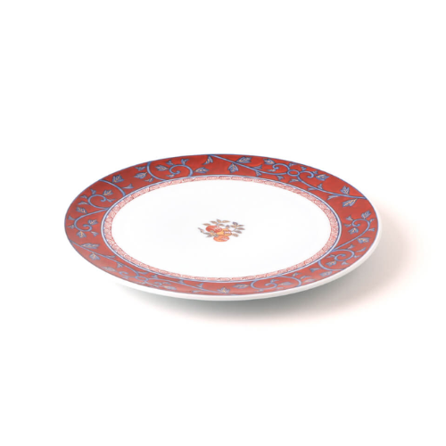 Prato Arita Ware Mikomi de Romã Somenishiki (16cm)