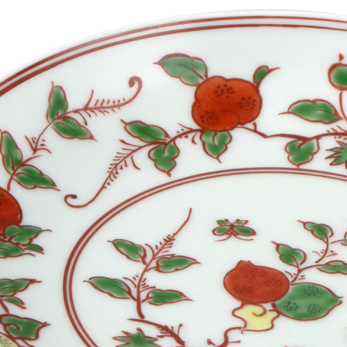 Prato Fundo Arita Ware Akae Zakuroe (19,5cm)