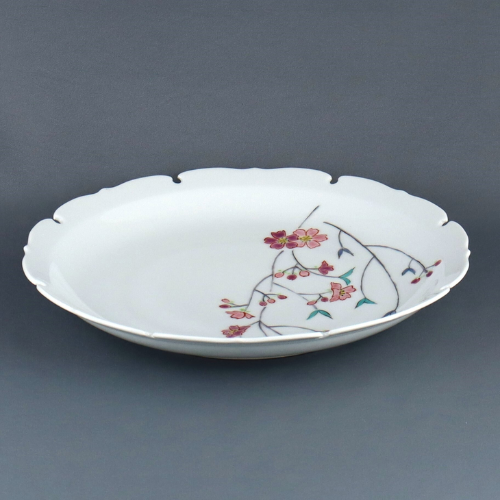 Prato Yukkiwa Arita Ware Shidare-Zakura (22cm)