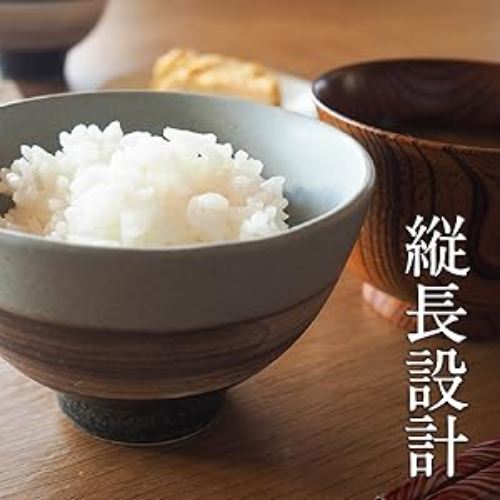 Tijela de Arroz de Cerâmica Mino Ware Estilo Nórdico (conjunto 2 unidades)
