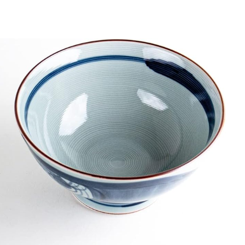 Tijela de arroz de cerâmica Arita com Pintura do Daruma