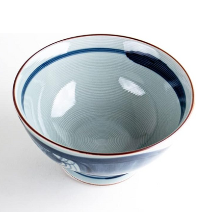 Tijela de arroz de cerâmica Arita com Pintura do Daruma
